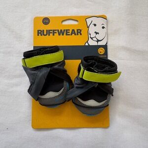 Ruffwear Polar Trex Dog Boots Obsidian Black 2.0in 51mm Vibram Set of 2 P15302